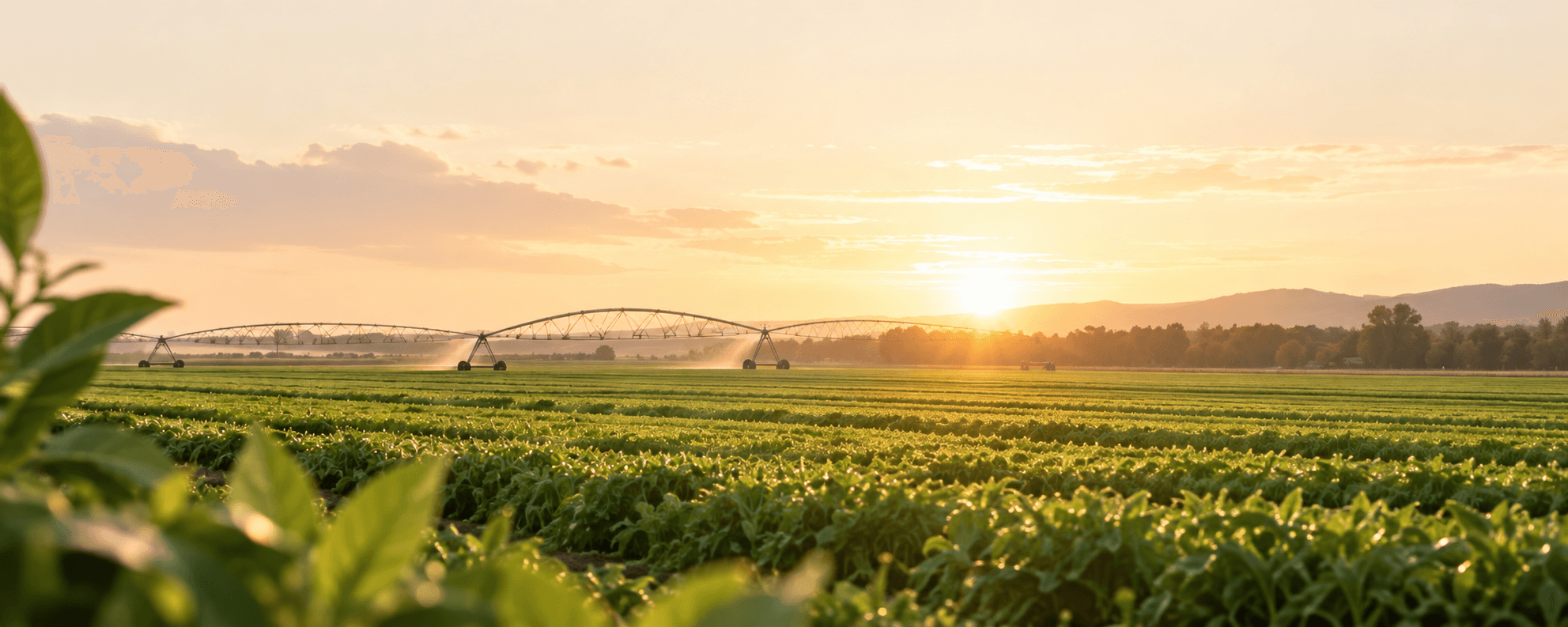 Agricultural forage field background